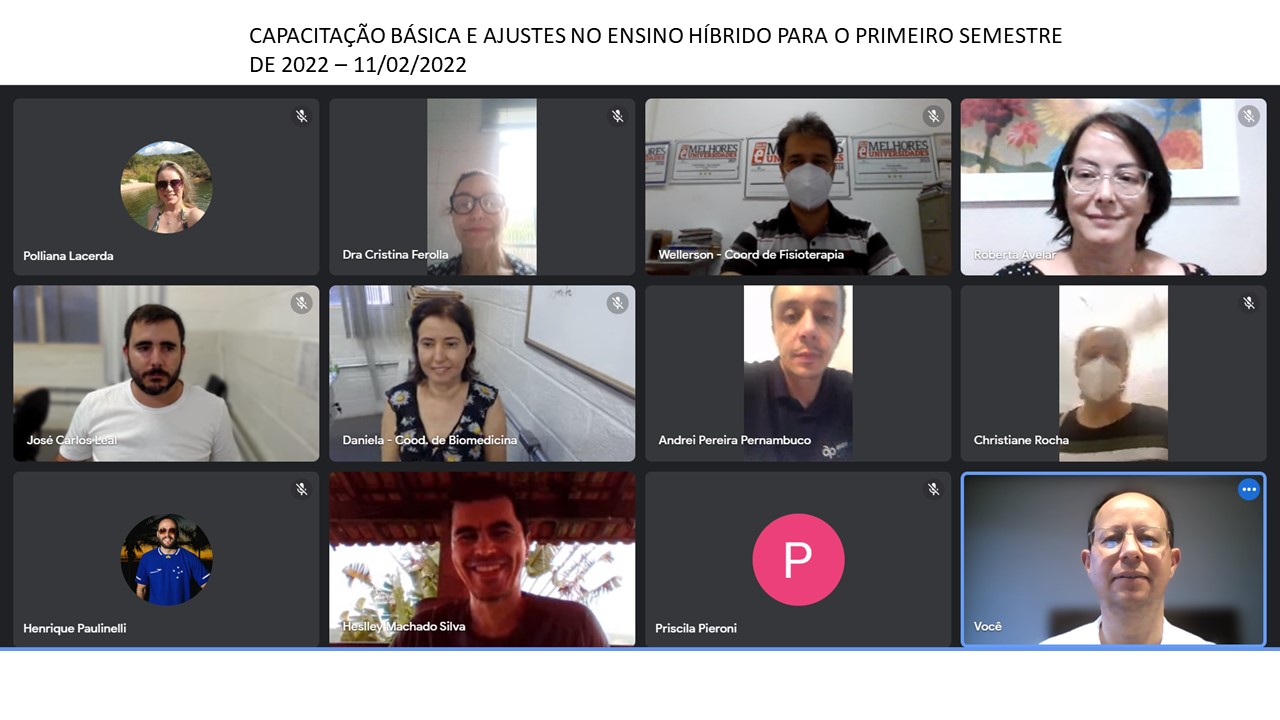 PROFESSORES PARTICIPAM DE CAPACITAÇÃO