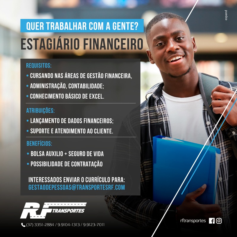 OPORTUNIDADE DE ESTÁGIO